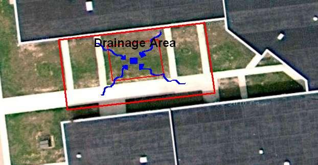 Timber Creek High School Example Example Determine Drainage Area 35 ft x 100 ft = 3500 ft 2 Determine Depth of the Rain Garden based on Soil Texture 6 in = 0.