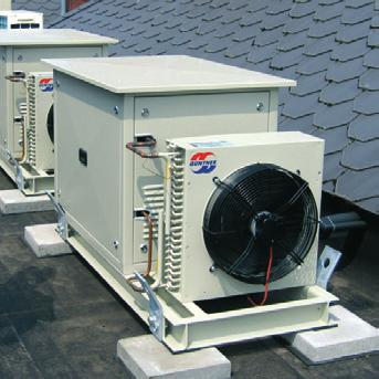 water system - Connected to a separate closed air-conditioning system, also called A/C