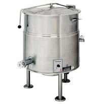 STEAM JACKETED KETTLES (SUFFIX QS = QUICK SHIP, EX = EXPRESS SHIP) Electric & Gas Floor Model Kettles 50 PSI (3.
