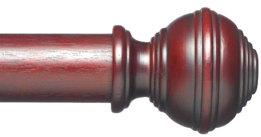 DH-6 Pricing Refer to manual for more finial designs in this category. Plantation Wood Rod Type Description Rod width, in inches 1-3/8 Rod 48" 72" 96" 120" 144" S Single Rod Set (1 3/8") 94.01 107.