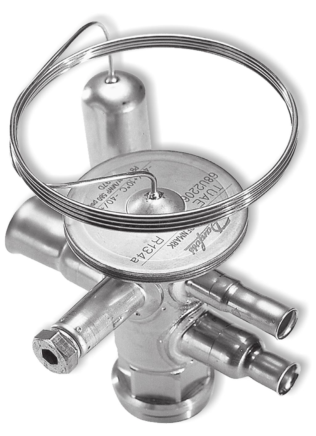 Thermostatic expansion valves, type A/AE Introduction A/AE valves are made of stainless steel and are therefore very suitable for refrigeration systems in the food industry.