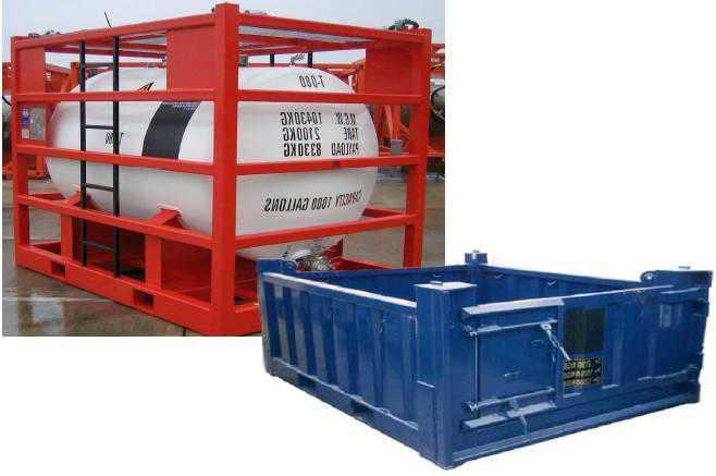 Tank and Container Chemical Tank HCB Drill Cutting Tank Acid Tank Heated Tank ISO Tank Sand