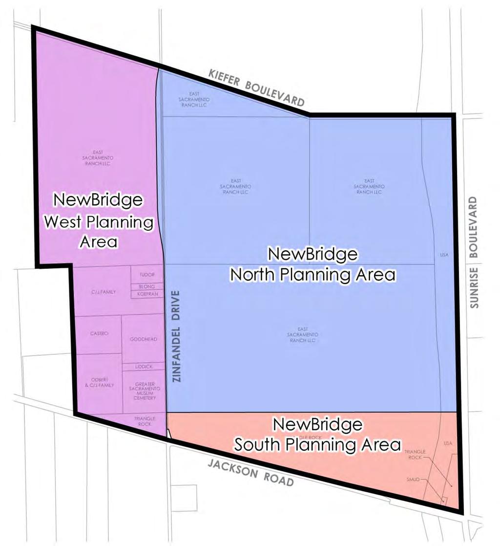Attachment A - Page 16 of 25 NEWBRIDGE SPECIFIC PLAN Figure 11: Specific Plan Boundary and Planning Areas Proposed Units Acreage NewBridge North Planning Area 2,475