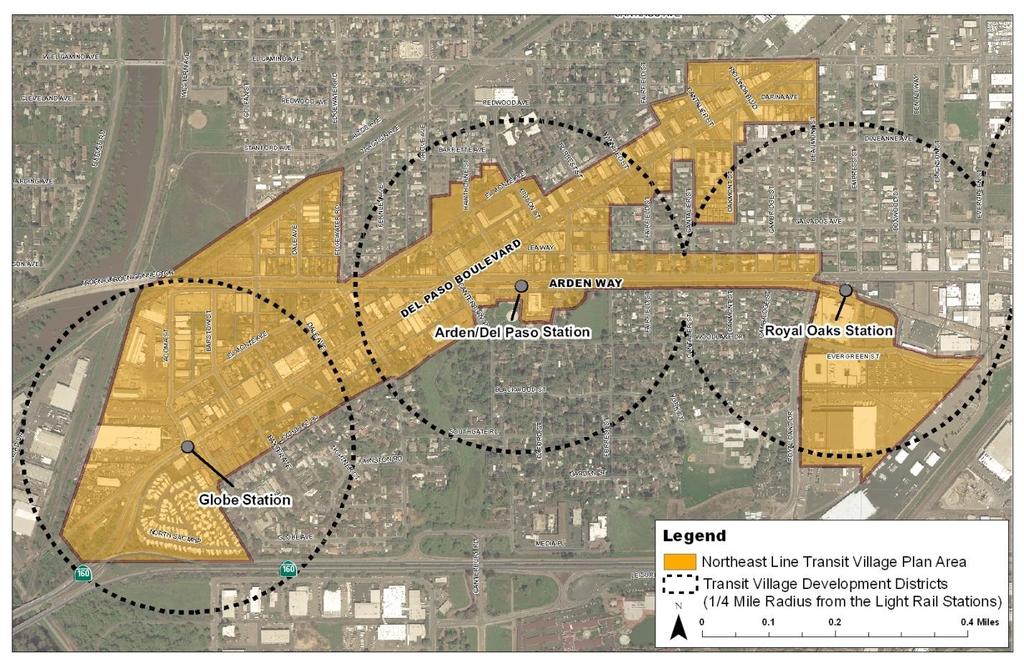 Northeast Line Implementation Plan January 13, 211 North Sacramento Community Plan Amendment Language and Figures [To be inserted after the infrastructure challenges discussion on page 3-NS-17 of the