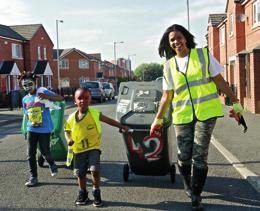 The council are able to support elderly, disabled and vulnerable residents with assisted bin collections.