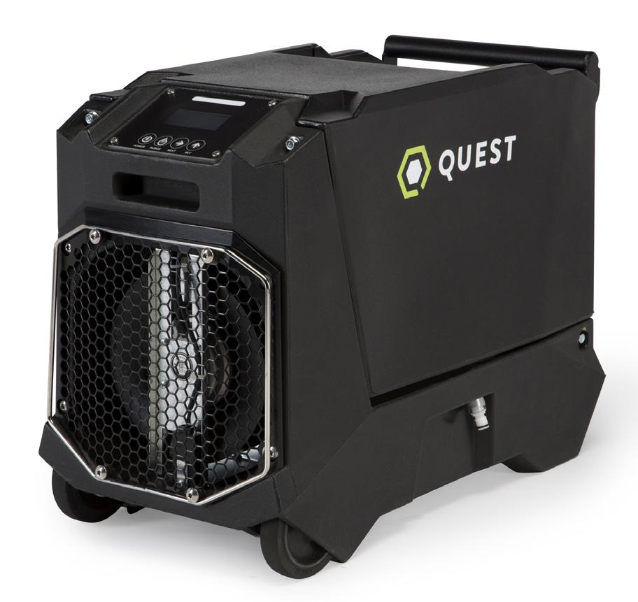 Read and Save These Instructions This manual is provided to acquaint you with the Quest CDG 74 LGR dehumidifier so that installation, operation and maintenance can proceed successfully.
