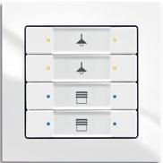 ABB-free@home Play / Pause and Volume control element for