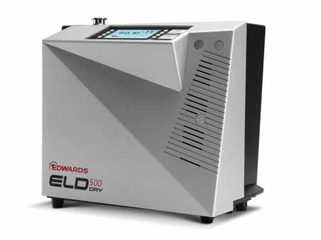 Low cost of ownership The proven design of the Edwards ELD500 leak detector, combined with low energy consumption, extended warranty and even longer life ion source, ensures exceptional low cost of