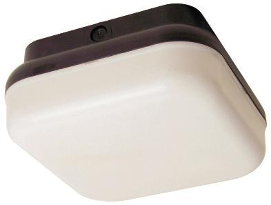 Available in LED, Incandescent & GU24 Molded of Durable Non-Corrosive UV Resistant Resins PROTEK NON-METALLIC Knockouts for Conduit Wall or Ceiling Mount UL Listed for Wet Locations Standard Pack