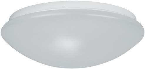 INDOOR LIGHTING Available in LED & Incandescent White Powder Coated Aluminum Ceiling Mount Only UL Listed for Damp Locations 14" DOME 4 1/4 14 11/16 FD334 EXAMPLE # FD334-I240-WW-LWE FD334 EOS LED