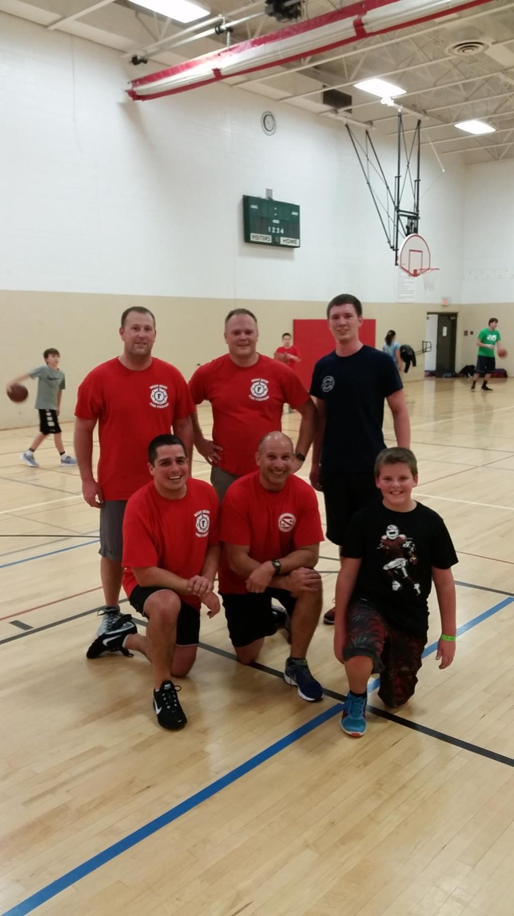 Fire Instruction & Training Bureau Deputy Chief Chuck Beistle & Captain Tom Thrash WBFD Public Relations Page 7 Midnight Hoops at the YMCA: The local Kettle Moraine YMCA partnered up with West Police