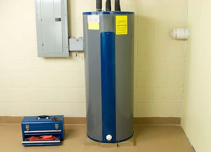 Storage Water Heaters A storage water heater means a product which heats and stores water at a thermostatically controlled temperature.