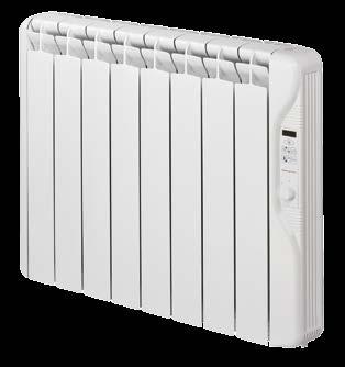 RFE PLUS Electric Radiator, Digital control with programmer Technical features Patented wall fixing brackets Our patented Wall Fixing Brackets can save 50% of the installation time avoiding measuring