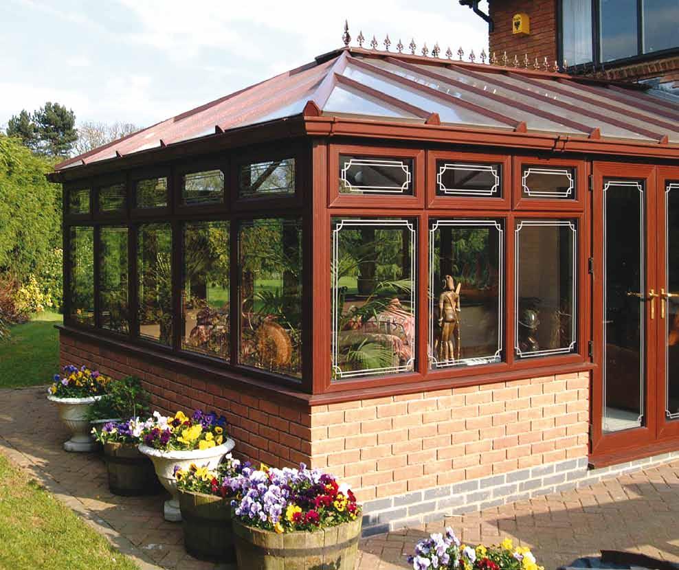 A specification that s tailor-made for you The perfect living space Co-ordinated colours Choosing a style of conservatory to suit your property and lifestyle is only the beginning.