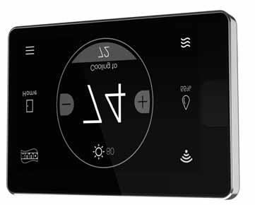 3 LCD TOUCH SCREEN LOCAL WEATHER Current conditions plus 6-day forecast 5 OPERATING MODES Heat, Cool, Auto, Emergency Heat and Fan Only 7-DAY PROGRAMMABLE SCHEDULE Offers comfort without thought