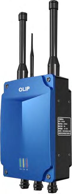 4.3 Wireless data collector OLIP W70 3G/4G, optical or network data transmission.