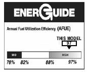 G9MAE Up to 98% AFUE Communicating, Modulating Gas Furnace Recommended (Sold separately) Easier to Sell Up to 98% AFUE in upflow and horizontal positions Up to 96.