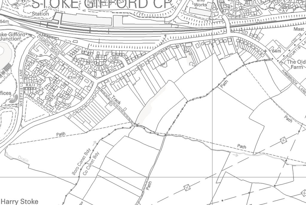 Legend Site boundary Figure NTS1: Site boundary Client / Project: Land South of Hambrook Lane August 2009 Drawn By JC 1:3000 Scale @ A3 Checked By: LT 171306/01 Revision No: Based upon the 2008