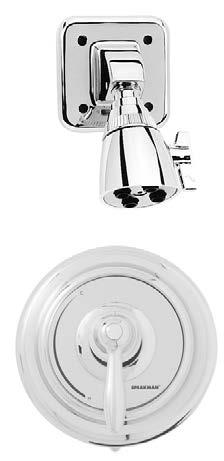SM-5430 Shower & tub combination SM-3050 Shower & tub combination SM-5410 With integral volume control; less tub spout SM-3040 Less tub spout LH Less showerhead (models S-2272-E2 only) VH Vinyl hose