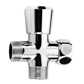 COMMERCIAL SHOWERING ACCESSORIES COMMERCIAL SHOWERING ACCESSORIES DIVERTER VS-111 SUPPLY ELL