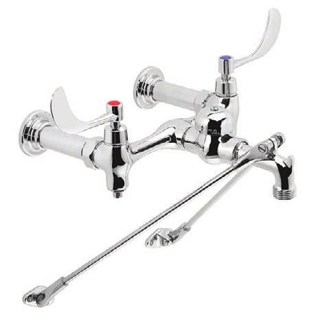spout SC-5811 SC-5811-RCP SC-5812 SC-5812-RCP Service sink faucet with cross handles SC-5811 with rough chrome plated Service sink faucet with lever handles SC-5812 with rough chrome plated 0.