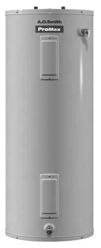 3-6 ENERGY SAVER ELECTRIC RESIDENTIAL WATER HEATERS MODELS ECS, ECT, ELJC, ECL(N) TALL, SHORT AND LOWBOY (TOP CONNECT) MODELS AVAILABLE. A. O.