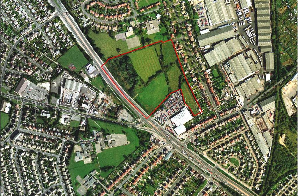Figure 1: Within the Scawsby / Scawthorpe Post-1960 Municipal character area is a small piece of relict enclosure countryside, now surrounded on all sides by 20 th century suburbanisation (character