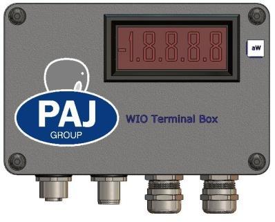 Technical Data Terminal Display Box Output Analogue output Digital output Input Supply nominal voltage 24V DC ± 10% Max. residual voltage ripple 10% Maximum Load current Max.