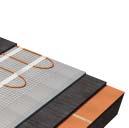 Heating cable circuits or mats are suitable for renovated fl oors where the fi nal fl oor height is not a constraint.