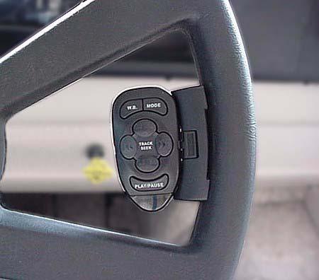 SECTION 3 DRIVING YOUR MOTOR HOME Radio Remote Controls A steering wheel mounted remote control for the radio lets you change radio stations or CD selections without taking your eyes off the road or