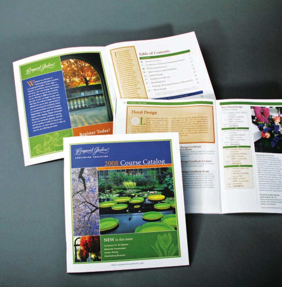 Continuing Education Course Catalog Longwood Gardens Graphic Design Strategic Consulting Evolved Course Catalog