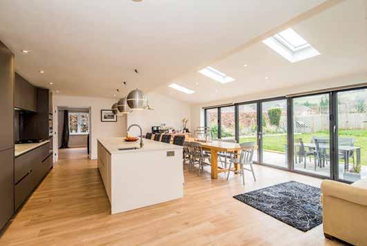 impressively extended and refurbished to an exacting and appealing standard, in a delightfully stylish