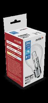 HALOGEN BULB globe These bulbs offer perfect alternatives for incandescent globe bulbs with the same size and classic design.