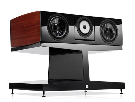 To assemble a surround system, you'll need a center-channel speaker, and the Poetry is an ideal choice to match the Music at the front left and right positions.