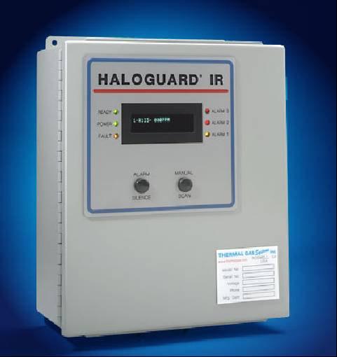 HALOGUARD IR MULTI-POINT, COMPOUND SPECIFIC MONITOR INSTRUCTION MANUAL S E R I A L N O. M O D E L N O. T e m p.
