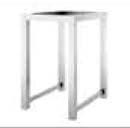 STAINLESS STEEL FLOOR STAND 510 x 648 x 860 h SIDE RUNNERS - FIXED