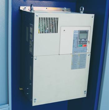compressors (with motor power from 30 kw to 315 kw) are provided with the new control function