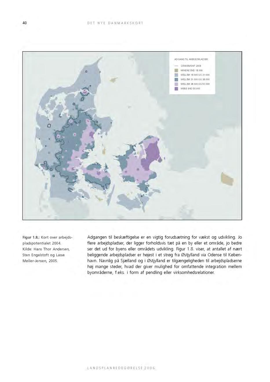 1995-2006 Denmark, Accessibility