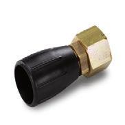 1 2 3 4 Order No. Price Description Coupling Hose connector 1 4.403-002.0 Brass double connector for connecting and extending highpressure hoses. With rubber protection.