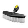 Push-on washing brush Push-on washing brush With clamp for mounting directly to units' double or triple nozzle. Fits on new double and triple nozzles. Order no. 4.762-497.