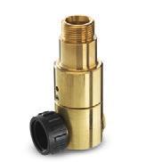 Water supply hose Water supply hose 7 4.440-038.0 7.5 m NW 13 R1" / R 3/4", up to 30 C Backflow check valve Backflow preventer 8 2.641-374.