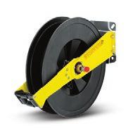 material hose drum Automatic hose reel, coated 6 2.639-919.0 20 m Automatic hose reel of durable plastic.