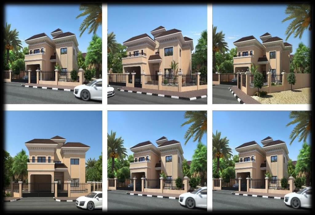 Project: 18 Villas Development at Dubai Land Consultant: Abdul Rahim Architectural Consultants