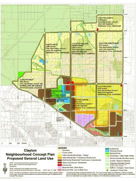 Clayton General Land Use Plan