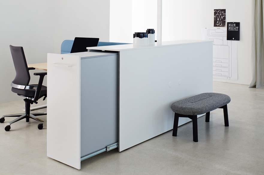 orga.cube double garage, CN series work desk system,