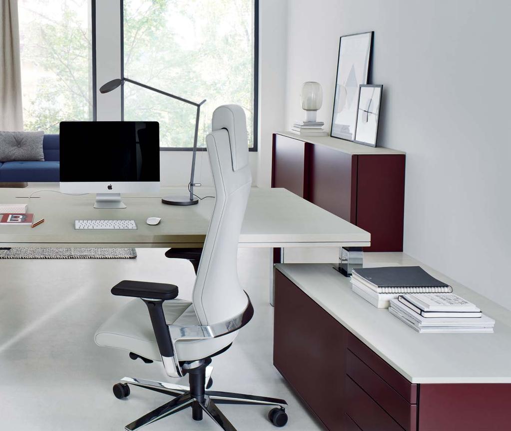 radoppio height-adjustable management work desk