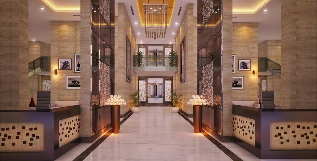 Arrive in style to an equally trendy lobby A grand reception awaits you every time you enter your magnificent world.