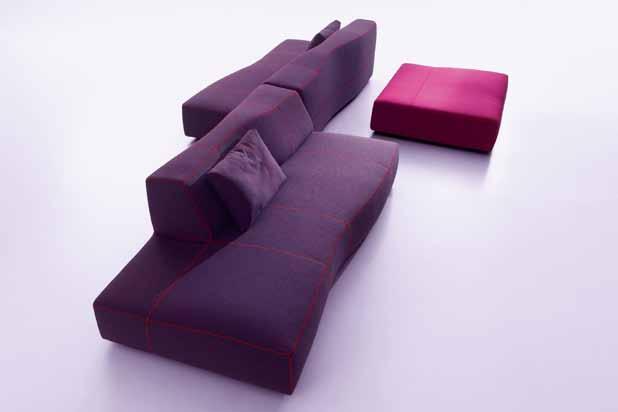 The Bend Sofa, which launched at the Salone Del Mobile in 2010, is B&B Italia s 1000th project.