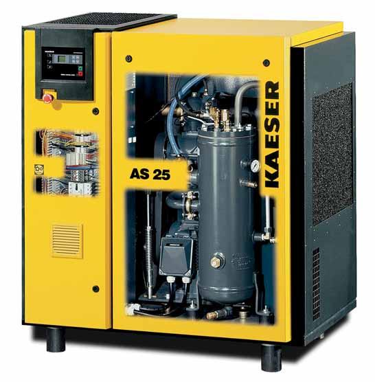 1 6 2 5 4 3 4 Belt Drive with Automatic 5 Efficient Separator System 6 High-Efficiency Coolers with Tensioning Filter Mat A three-stage separator (ASME or CRN) combines A new ribbed single belt drive