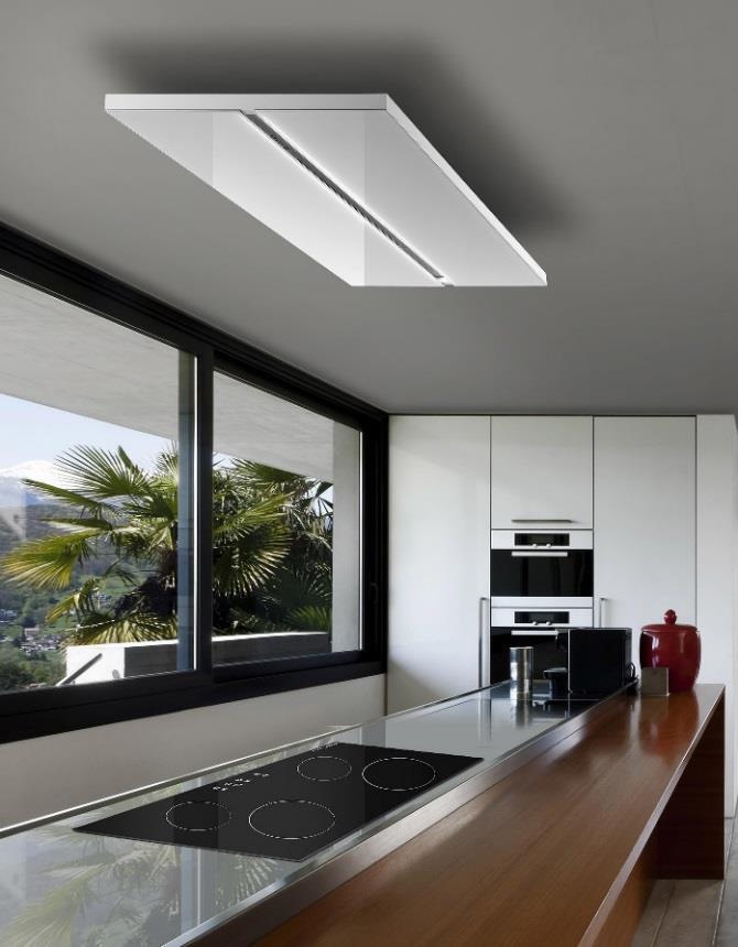 Verdi 90 & 120 Ceiling Hood Re-Circulating and Ducted Installation & User Instructions